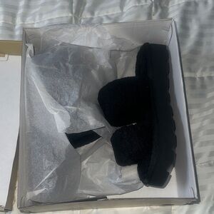 Michael Kors Black Slide Sandals